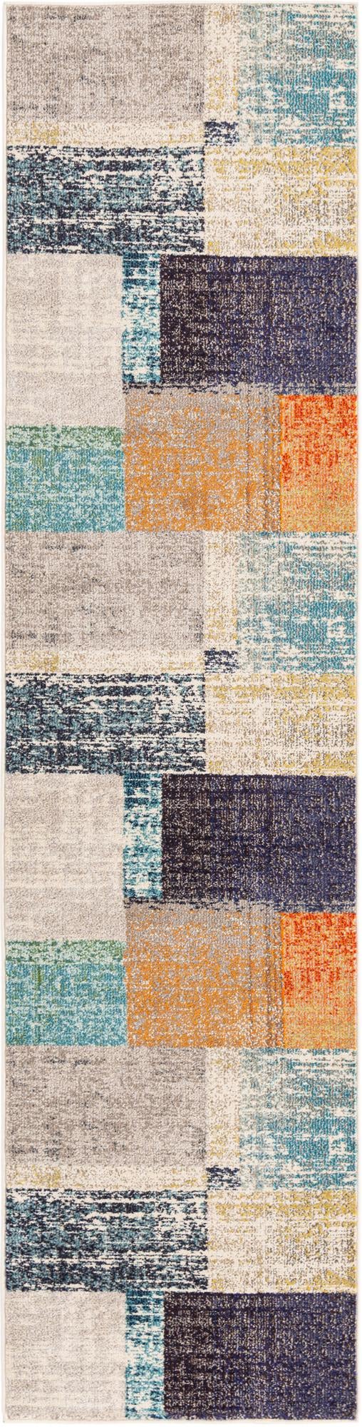 Colorburst Oasis Collection Area Rug - Palette Runner Multi  lifestyle 15