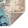 Colorburst Oasis Collection Area Rug -  Tropic Rectangle Blue  lifestyle 9