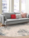 Colorburst Oasis Collection Area Rug -  Tropic Oval Blue  lifestyle 22