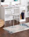 Colorburst Oasis Collection Area Rug -  Tropic Runner Blue  lifestyle 24