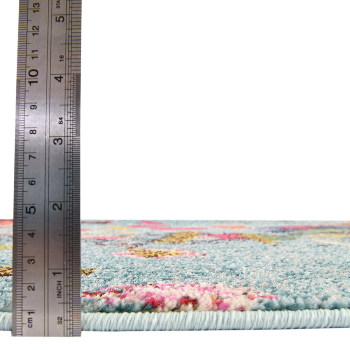 Colorburst Oasis Collection Area Rug -  Fresco Rectangle Aqua  lifestyle 5
