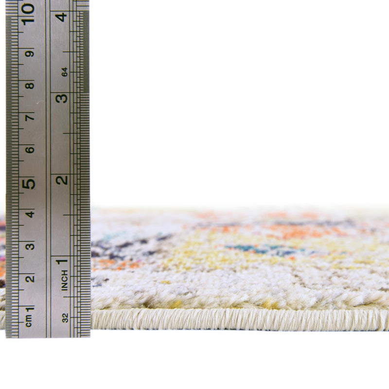 Colorburst Oasis Collection Area Rug -  Marina Rectangle Ivory  lifestyle 5