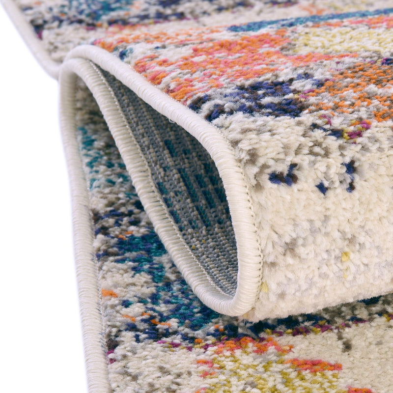 Colorburst Oasis Collection Area Rug -  Marina Rectangle Ivory  lifestyle 6