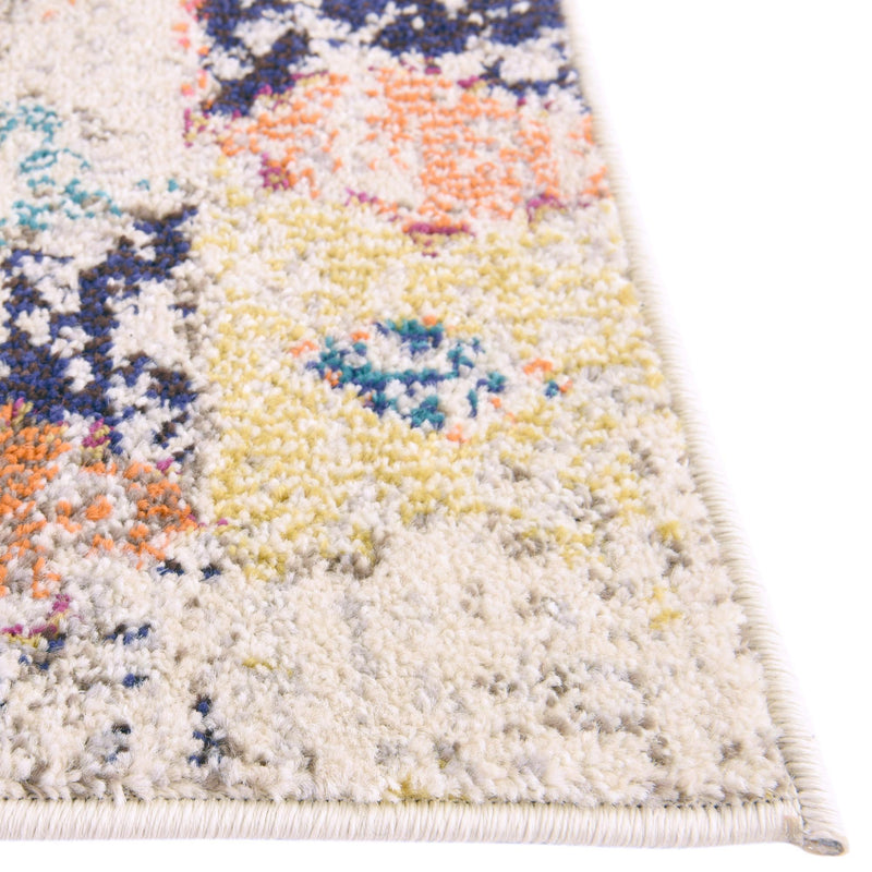 Colorburst Oasis Collection Area Rug -  Marina Rectangle Ivory  lifestyle 7