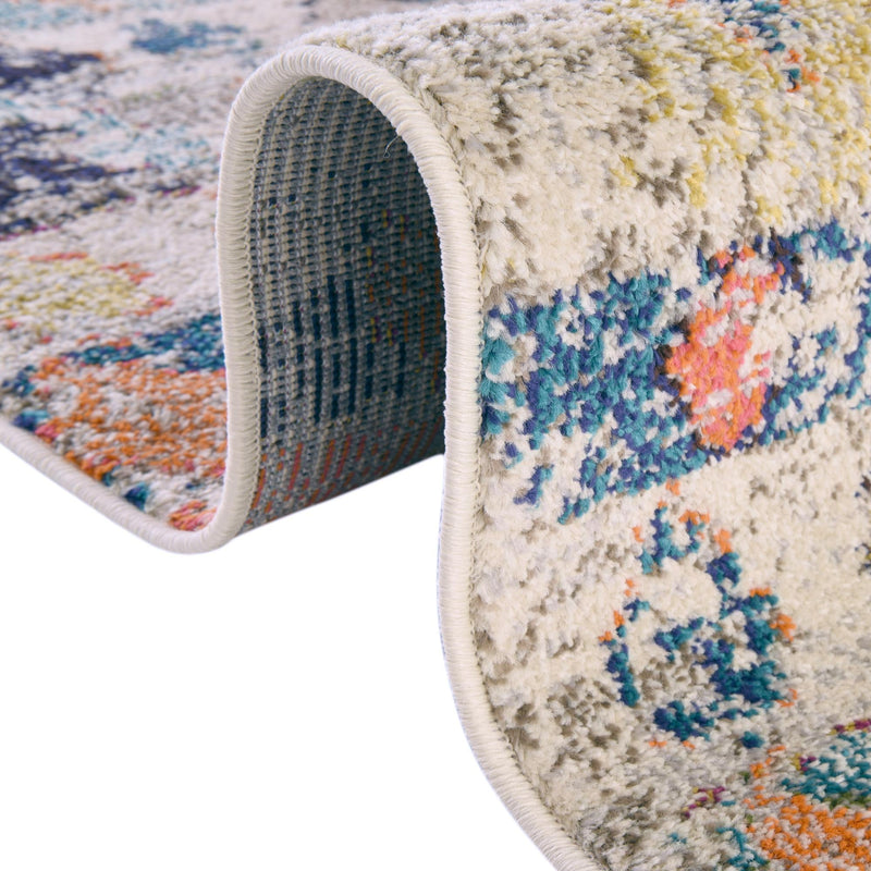 Colorburst Oasis Collection Area Rug -  Marina Rectangle Ivory  lifestyle 10