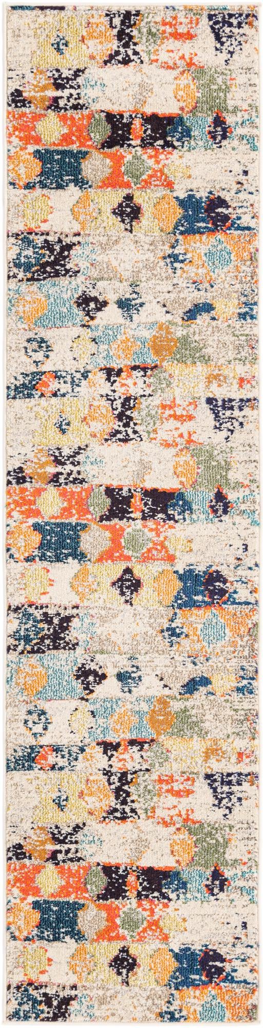 Colorburst Oasis Collection Area Rug -  Marina Runner Ivory  lifestyle 41