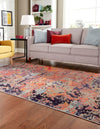 Colorburst Oasis Collection Area Rug -  Prism Rectangle Multi  lifestyle 3