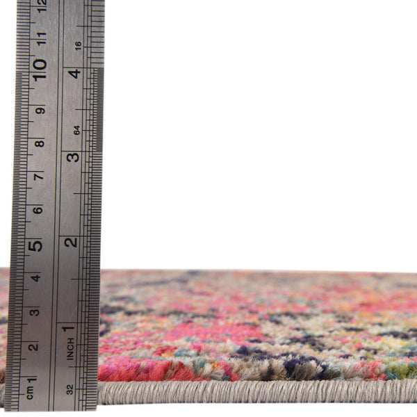 Colorburst Oasis Collection Area Rug -  Prism Rectangle Multi  lifestyle 4