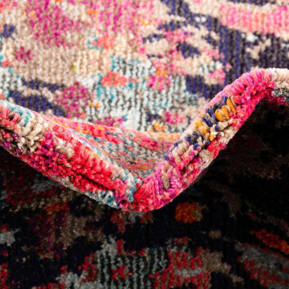 Colorburst Oasis Collection Area Rug -  Prism Rectangle Multi  lifestyle 7
