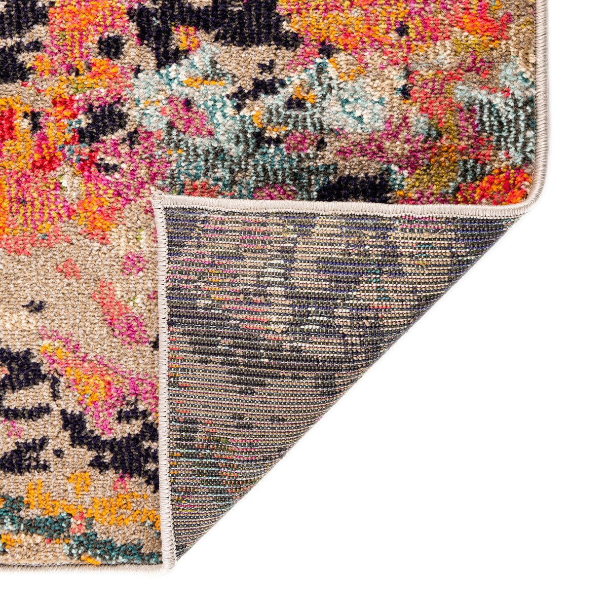 Colorburst Oasis Collection Area Rug -  Prism Rectangle Multi  lifestyle 8