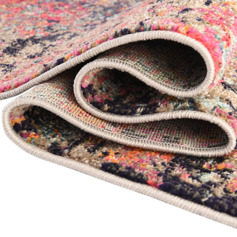 Colorburst Oasis Collection Area Rug -  Prism Rectangle Multi  lifestyle 12
