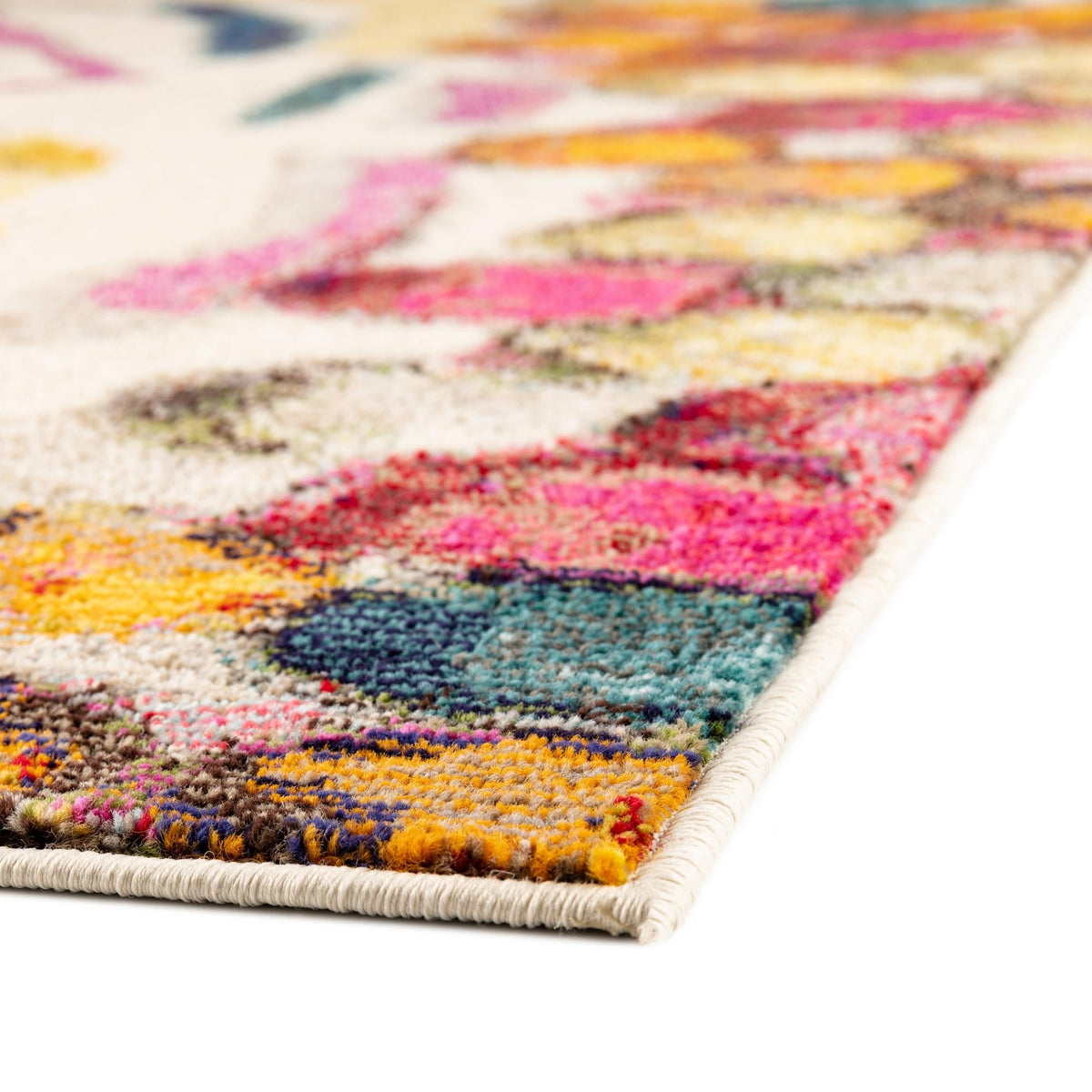 Colorburst Oasis Collection Area Rug -  Calypso Rectangle Multi  lifestyle 6