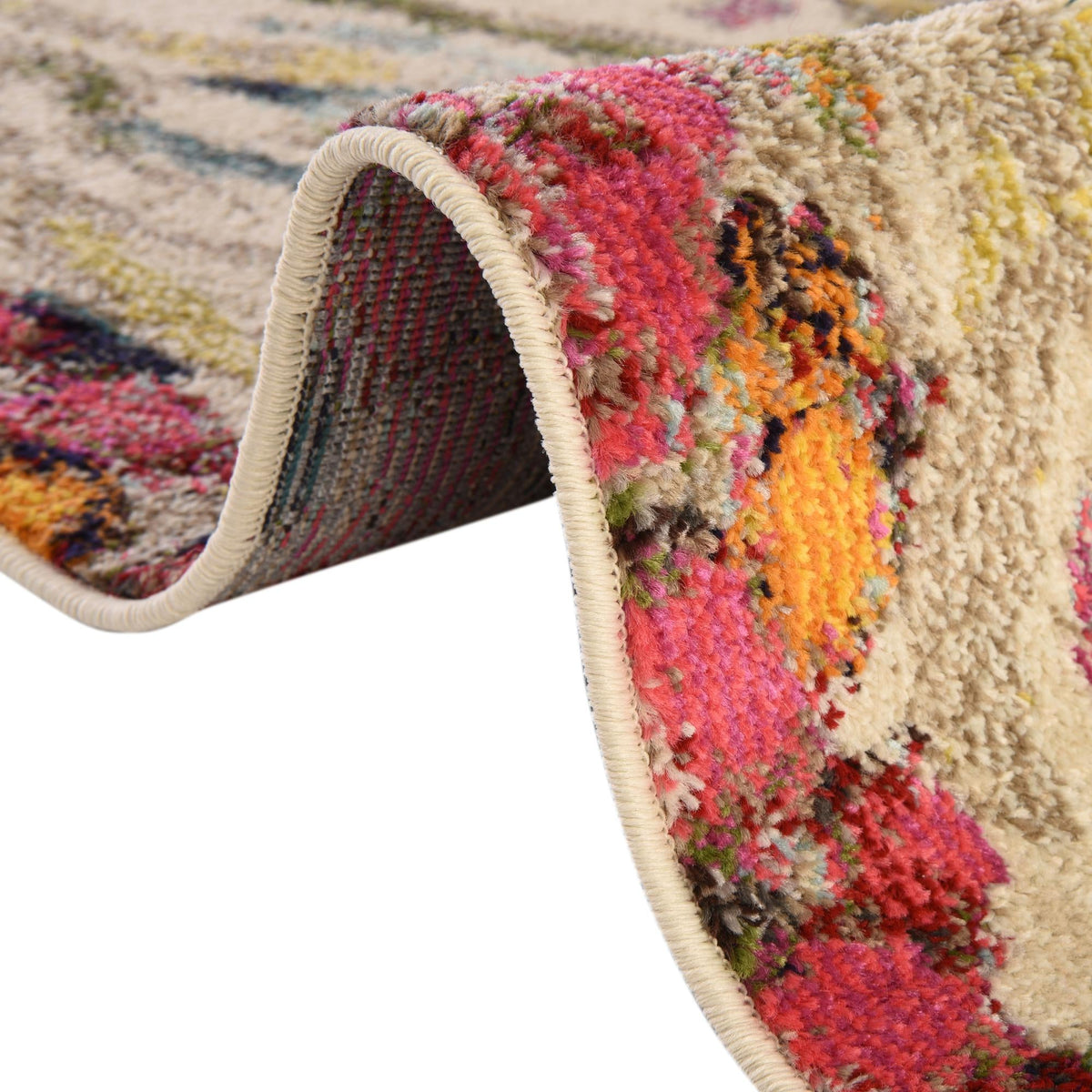 Colorburst Oasis Collection Area Rug -  Calypso Rectangle Multi  lifestyle 9