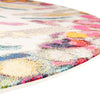 Colorburst Oasis Collection Area Rug -  Calypso Round Multi  lifestyle 40