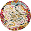 Colorburst Oasis Collection Area Rug -  Calypso Round Multi  lifestyle 19