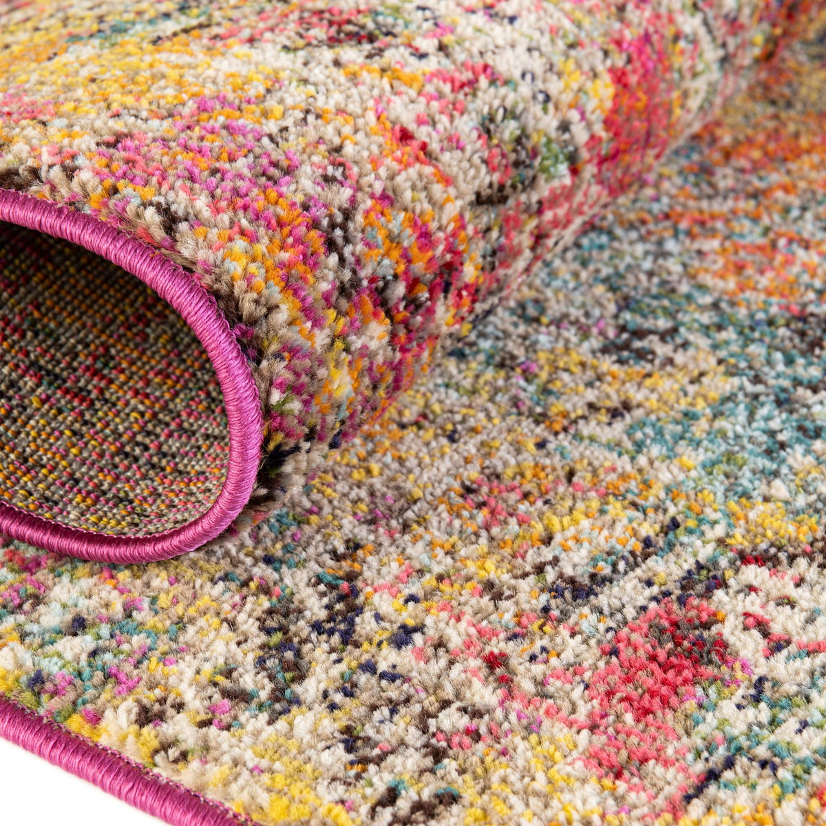 Colorburst Oasis Collection Area Rug -  Azura Rectangle Multi  lifestyle 6
