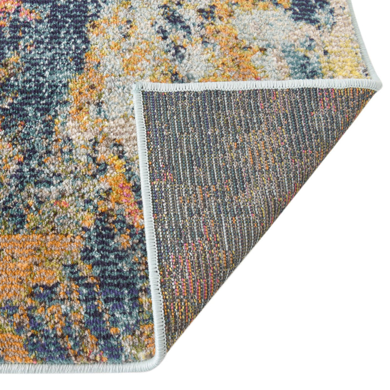 Colorburst Oasis Collection Area Rug -  Chroma Rectangle Multi  lifestyle 9