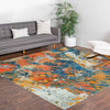 Colorburst Oasis Collection Area Rug -  Chroma Square Multi  lifestyle 86