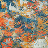 Colorburst Oasis Collection Area Rug -  Chroma Square Multi  lifestyle 16