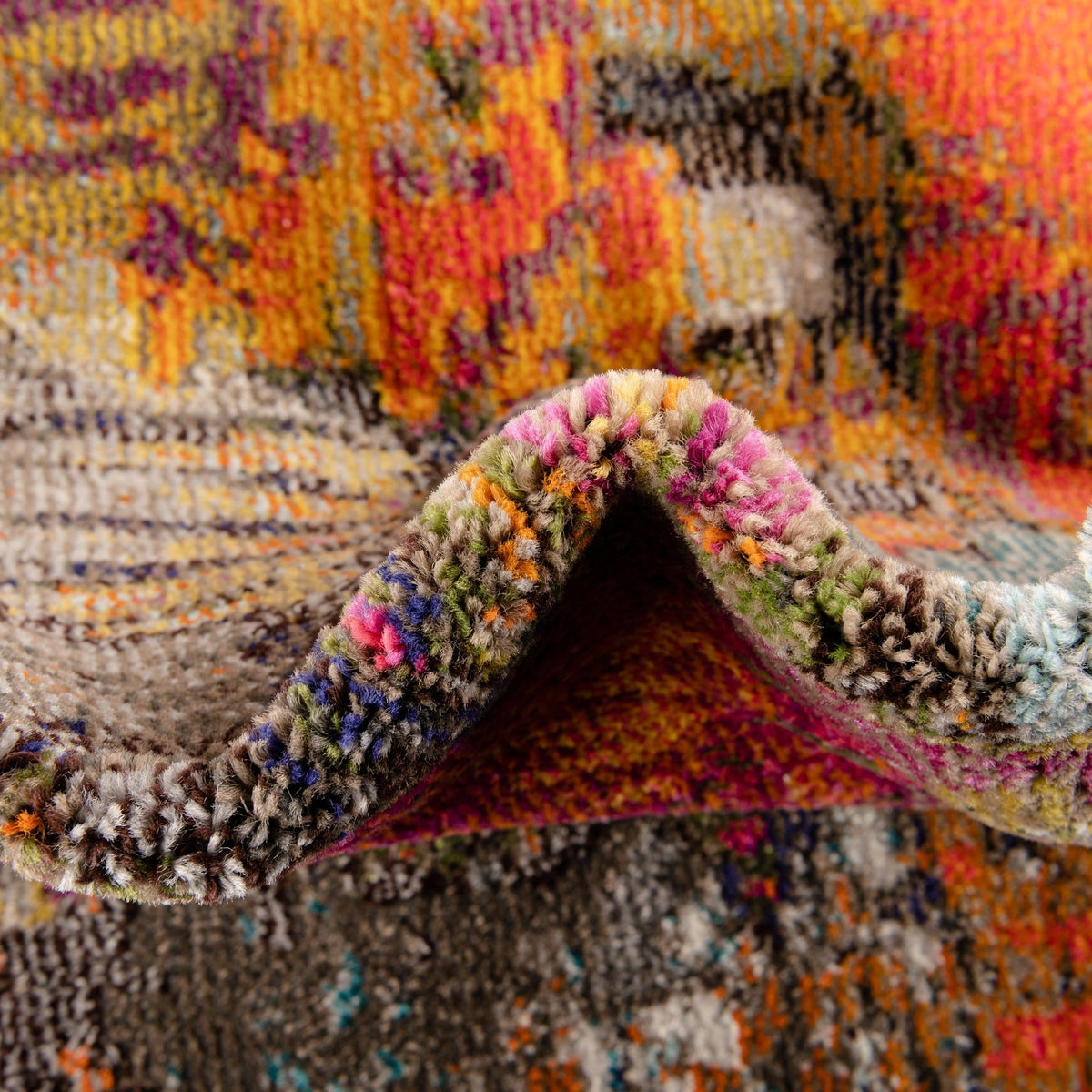 Colorburst Oasis Collection Area Rug -  Spectrum Rectangle Multi  lifestyle 7