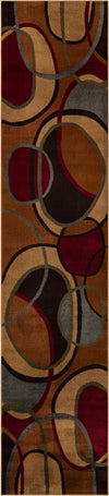 Bistro Lounge Collection Area Rug -  Macchiato Runner Multi  lifestyle 36