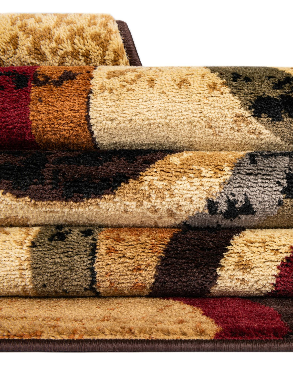 Bistro Lounge Collection Area Rug -  Frappe Rectangle Multi  lifestyle 12