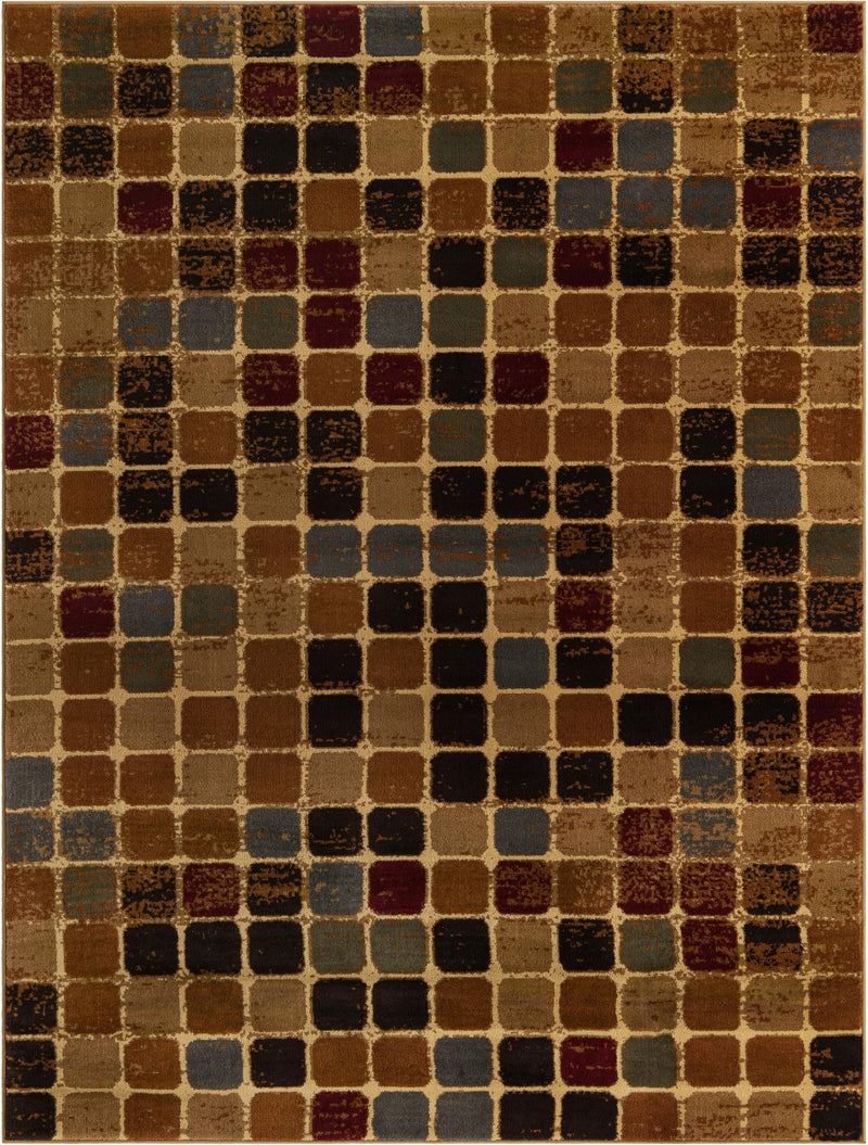 Bistro Lounge Collection Area Rug -  Cortado Rectangle Multi Main
