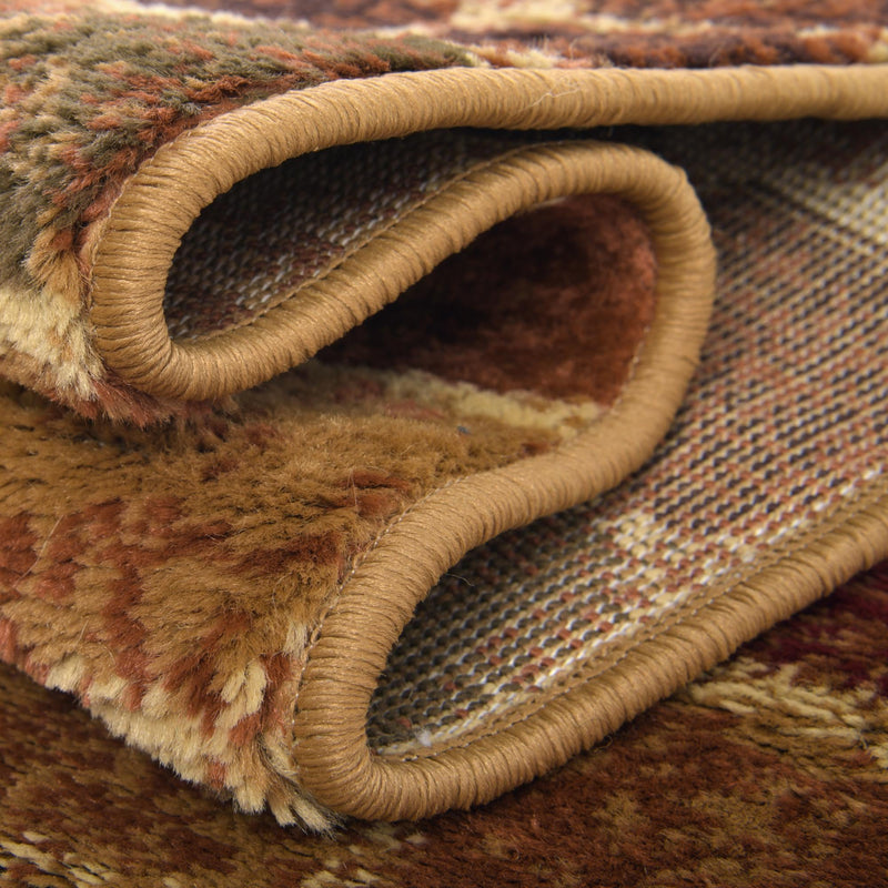 Bistro Lounge Collection Area Rug -  Cortado Rectangle Multi  lifestyle 12