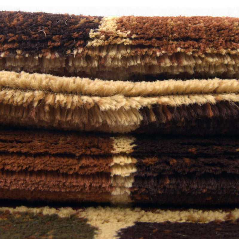 Bistro Lounge Collection Area Rug -  Cortado Rectangle Multi  lifestyle 13