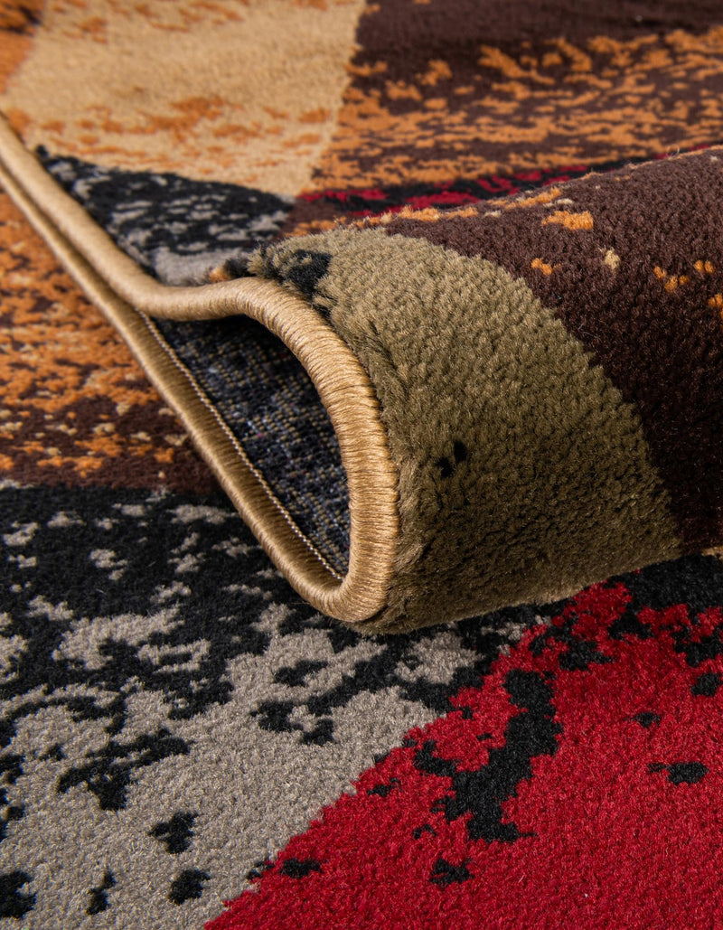 Bistro Lounge Collection Area Rug -  Ristretto Rectangle Multi  lifestyle 4