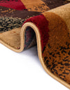 Bistro Lounge Collection Area Rug -  Ristretto Rectangle Multi  lifestyle 8
