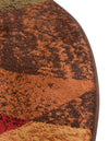 Bistro Lounge Collection Area Rug -  Ristretto Round Multi  lifestyle 39