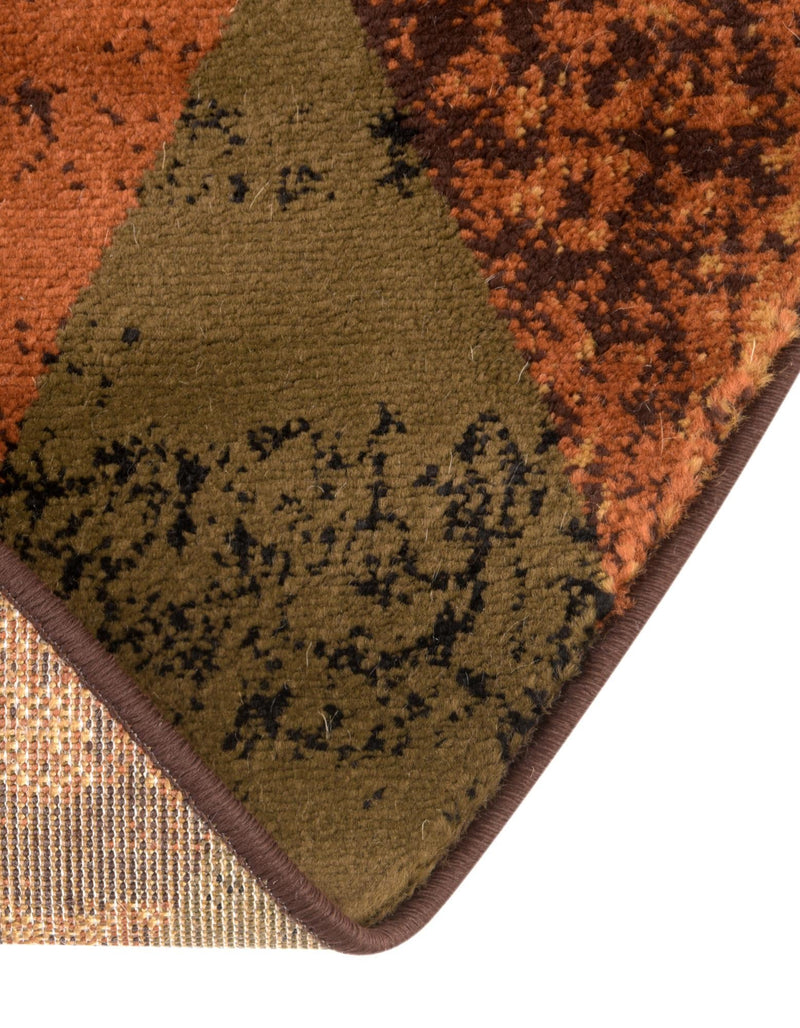 Bistro Lounge Collection Area Rug -  Ristretto Round Multi  lifestyle 49