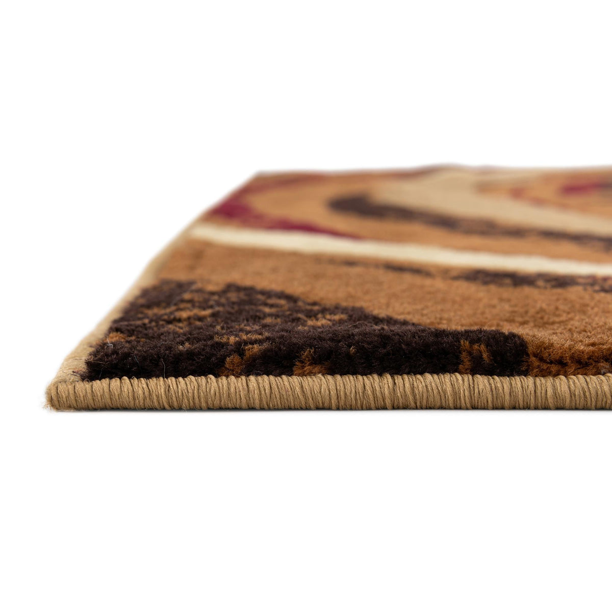 Bistro Lounge Collection Area Rug -  Americano Rectangle Beige  lifestyle 6