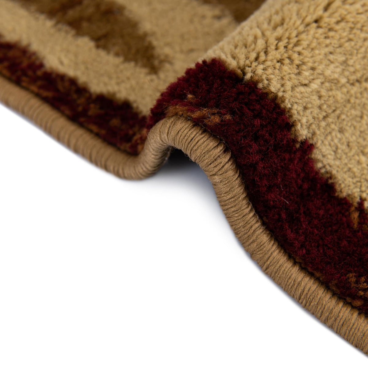 Bistro Lounge Collection Area Rug -  Americano Rectangle Beige  lifestyle 9