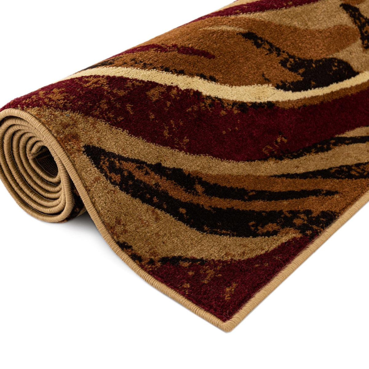 Bistro Lounge Collection Area Rug -  Americano Rectangle Beige  lifestyle 11