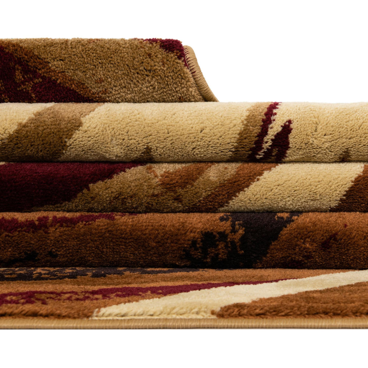 Bistro Lounge Collection Area Rug -  Americano Rectangle Beige  lifestyle 13