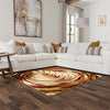 Bistro Lounge Collection Area Rug -  Americano Square Beige  lifestyle 102