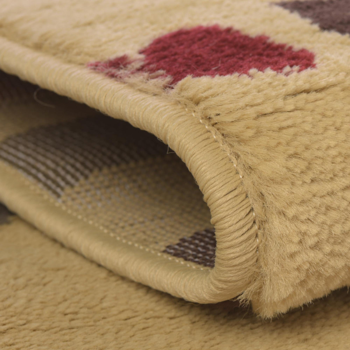 Bistro Lounge Collection Area Rug -  Breve Rectangle Cream  lifestyle 6