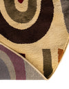 Bistro Lounge Collection Area Rug -  Breve Round Cream  lifestyle 60