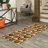 Bistro Lounge Collection Area Rug -  Breve Runner Cream  lifestyle 97