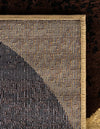 Bistro Lounge Collection Area Rug -  Mocha Rectangle Multi  lifestyle 10