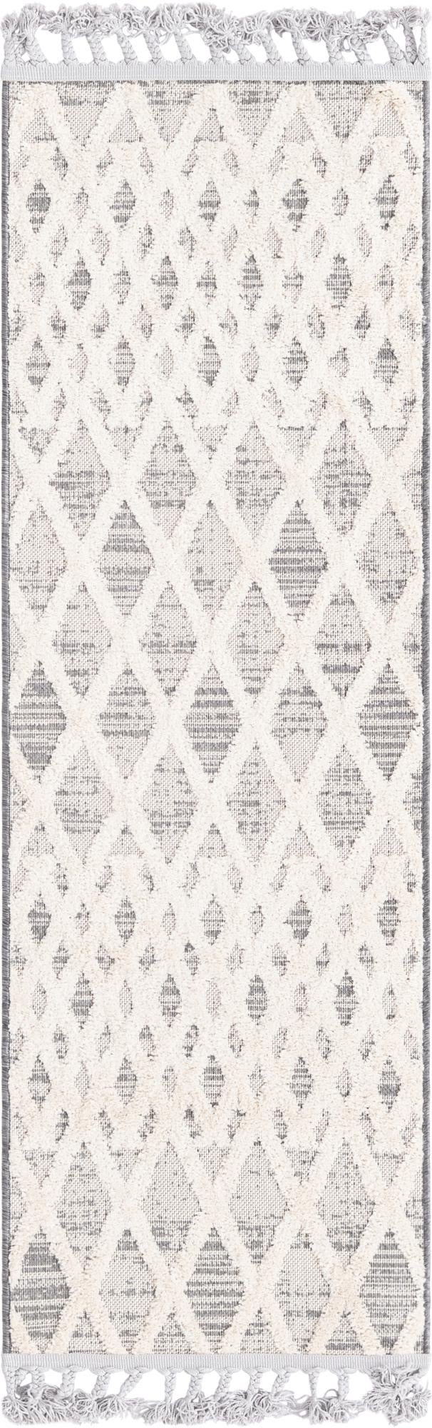 Sierra Sands Collection Area Rug - Dunes Runner Gray  lifestyle 14