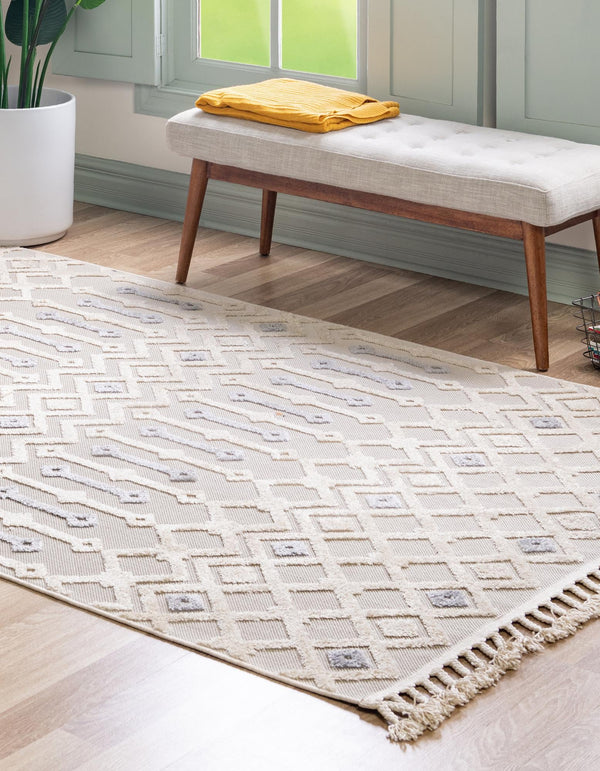 Sierra Sands Collection Area Rug -  Mesa Rectangle Sandy Beige  lifestyle 6