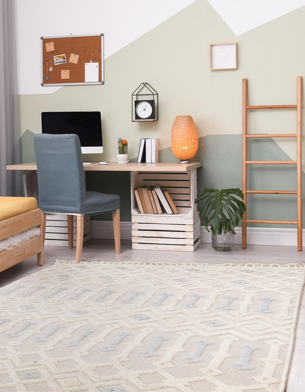 Sierra Sands Collection Area Rug -  Mesa Rectangle Sandy Beige  lifestyle 7