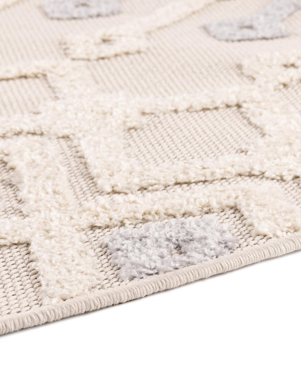 Sierra Sands Collection Area Rug -  Mesa Round Sandy Beige  lifestyle 75