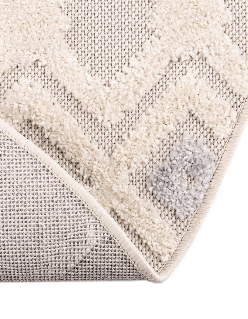 Sierra Sands Collection Area Rug -  Mesa Round Sandy Beige  lifestyle 93