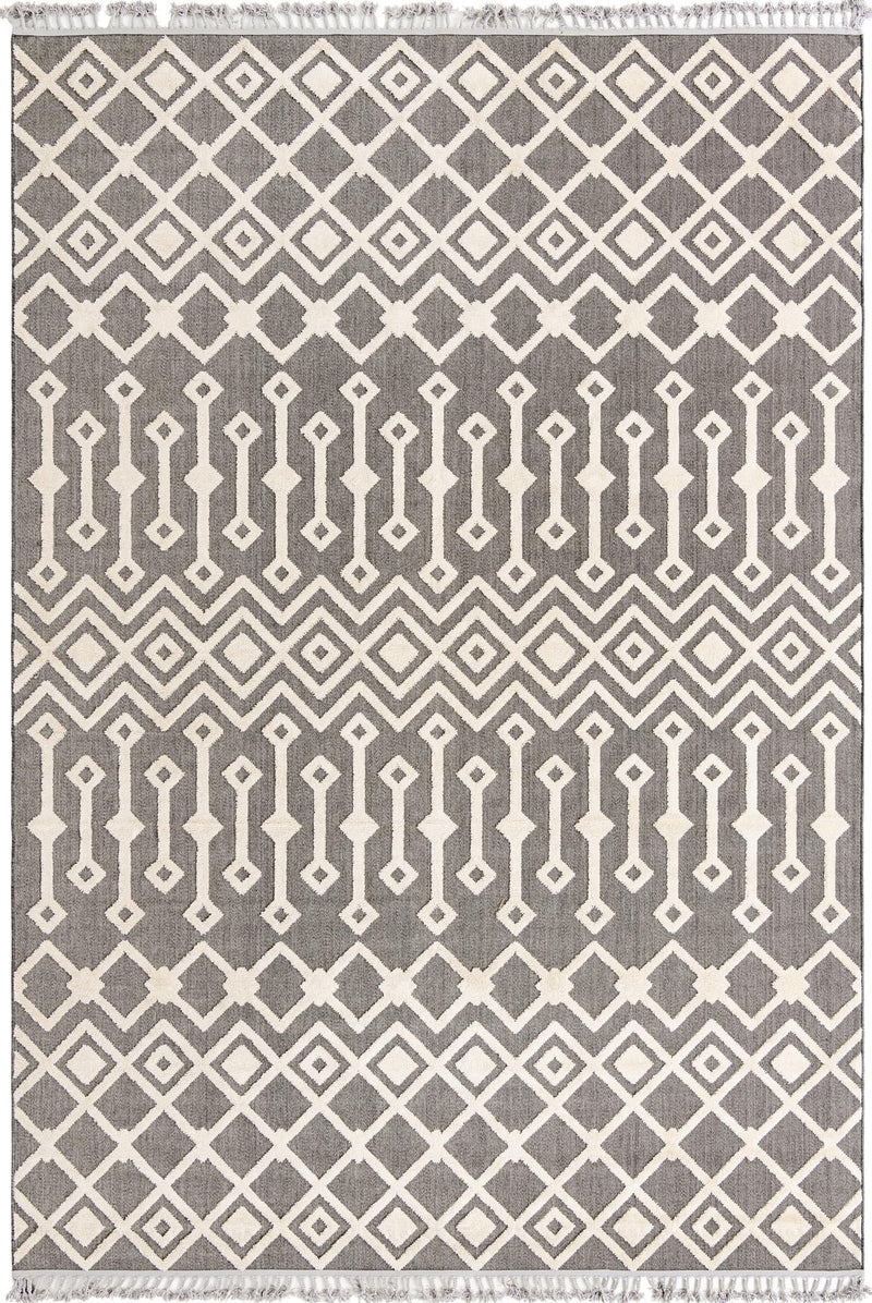 Sierra Sands Collection Area Rug -  Mesa Rectangle Charcoal  lifestyle 4