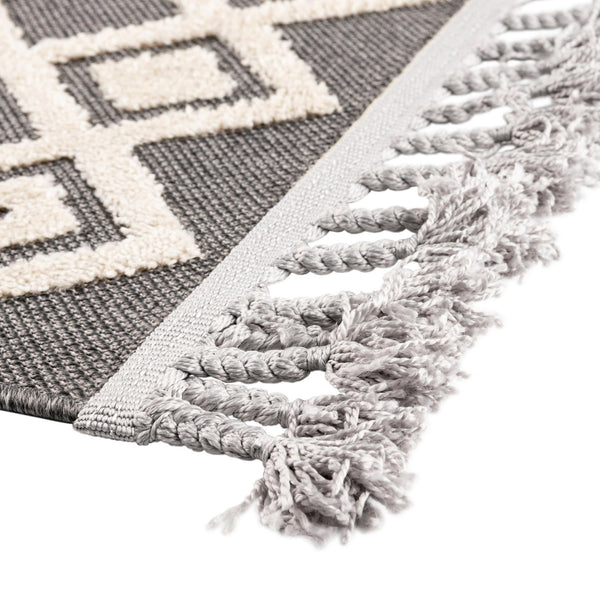 Sierra Sands Collection Area Rug -  Mesa Rectangle Charcoal  lifestyle 19