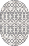 Sierra Sands Collection Area Rug -  Mesa Oval Charcoal  lifestyle 35